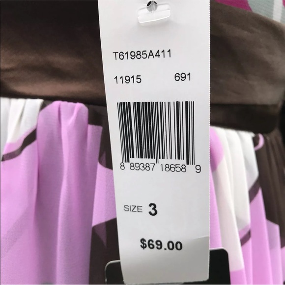 Trixxi Empire Dress Surplice Sleeveless Size 3 NEW - Picture 3 of 13